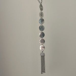 Chicos adjustable Silver necklace